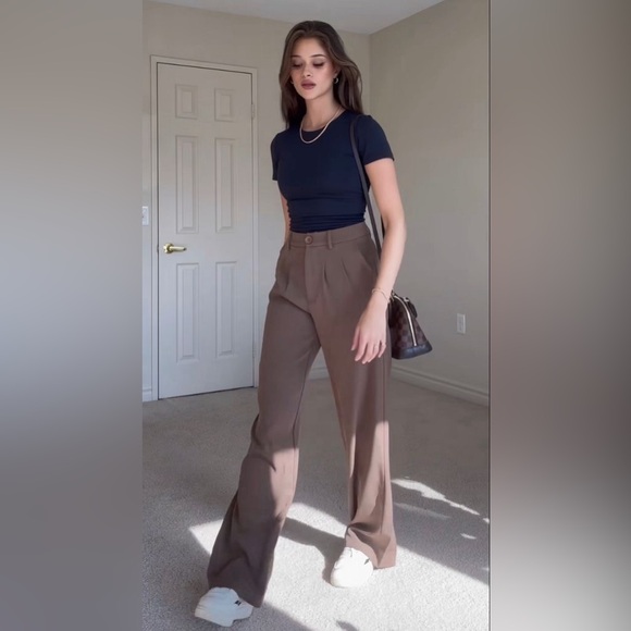 VTG. Eddie Hagger Limited Brown Trousers Size Unknown. READ DESCRIPTION!!! - Picture 11 of 11